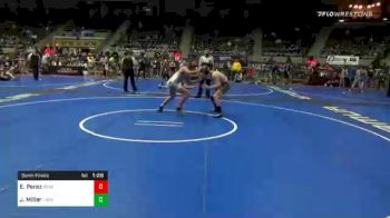 130 lbs Semifinal - Evan Perez, Bear Cave vs Jaxon Miller, Ubasa