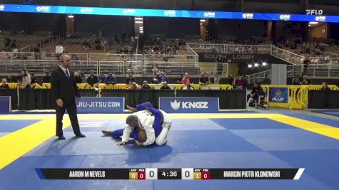 Marcin Piotr Klonowski vs Aaron M Nevels 2025 Pan Jiu Jitsu IBJJF Championship