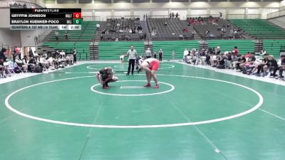 285 lbs Quarters & 1st Wb (16 Team) - Braylon Kuenker-Foco, Hillgrove vs Gryffin Johnson, Walton