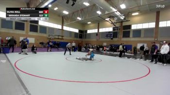 115lbs Champ. Round 4 - Olivia Noll, Harrisburg (Girls) vs Miranda Stewart, Cleveland (Girls)