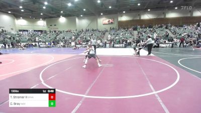 130 lbs Consi Of 4 - Tye Stromer II, Spanish Springs WC vs Cal Bray, Independent