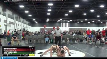 112 lbs Placement Matches (8 Team) - Murk Romano, Elite Ath Club WE vs Ashton Goney, Legacy Red