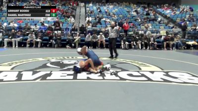 126 lbs Consi Of 32 #1 - Arihant Boddu, Allen vs Daniel Martinez, Canyon View AZ