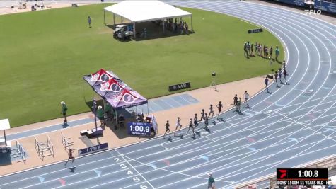 Youth Boys' 1500m, Semi-Finals 2 - Age 11