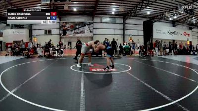 125 kg Champ. Round 2 - James Campbell, Michigan Wrestling Club vs Sean Carroll, Northern Illinois RTC
