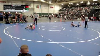 78-86 lbs Semifinal - Emillie Fischer, Team Garcia vs Piper Gengler, Wrestling With Character