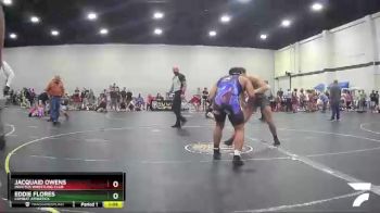 220 lbs 1st Place Match - Jacquaid Owens, Invictus Wrestling Club vs Eddie Flores, Combat Athletics