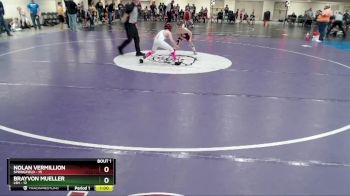 70 lbs Semis (4 Team) - Brayvon Mueller, LSH vs Nolan Vermillion, Springfield