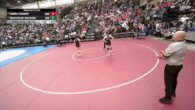 3A 125 lbs Semifinal - Makynlee Watkins, Juab vs Emma Parker, Carbon