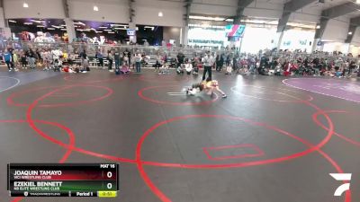 75 lbs Cons. Round 3 - Ezekiel Bennett, NB Elite Wrestling Club vs Joaquin Tamayo, Vici Wrestling Club