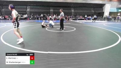 113 lbs Consi Of 16 #2 - Elias Martinez, Volcano Vista vs William Shallenberger, Wasatch