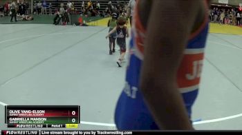 40 lbs Round 5 - Gabriella Manson, Summit Wrestling Academy vs Olive Yang-Elson, Summit Wrestling Academy