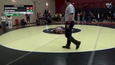 157 lbs Cons. Round 3 - Julian Smith, Lincoln Memorial vs Joseph Kindred, Southeastern