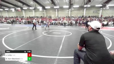69 lbs Semifinal - Jaxson Long, Team Grand Valley Elite vs Reed Horn Beanland, Dove Creek