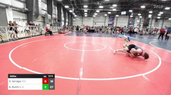 160 lbs Rr Rnd 1 - Dominick Larraga, Green Hope vs AJ Kuntz, Blue Shell Wrestling Club