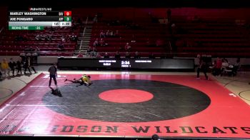 141 lbs Marley Washington, Davidson vs Joe Fongaro, Appalachian State