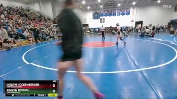 155 lbs Champ. Round 1 - Kaelyn Ronnau, Cheyenne East vs Joslyn Hockenberger, Cheyenne South