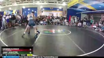 160 lbs Champ. Round 1 - Cameron Glowach, FCA Empowered vs Corey Schlotter, Mitchell Mustang Wrestling