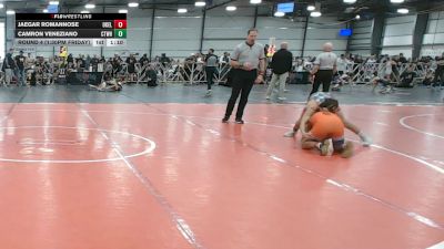 105 lbs Round 4 (1:30pm Friday) - Camron Veneziano, CTWHALE vs Jaegar Romannose, Oklahoma Elite
