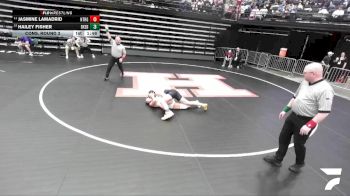 5A 130 lbs Cons. Round 3 - Hailey Fisher, Box Elder vs Jasmine Lamadrid, Northridge