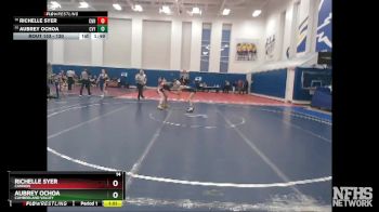 130 lbs Champ. Round 2 - Richelle Syer, Cannon vs Aubrey Ochoa, Cumberland Valley