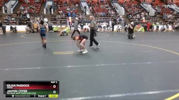 75 lbs Cons. Round 3 - Kilian Paddock, Miron vs Jaxton Coyer, Michigan West Wrestling Club