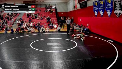 61-66 lbs Round 4 - Anthony Brown, Yough vs Ethan Williams, St. Clairsville Wrestling Club