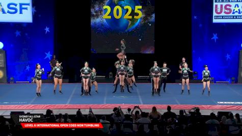 Sydney All-Star - Havoc [2025 L6 International Open Coed Non Tumbling Semis] 2025 The Cheerleading Worlds