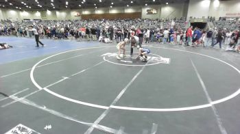 78 lbs Quarterfinal - Hunter Anderson, Klamath Basin Warriors vs Rane Mitchell, College Prep Wrestling Academy