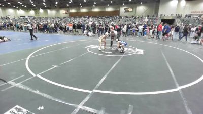 78 lbs Quarterfinal - Hunter Anderson, Klamath Basin Warriors vs Rane Mitchell, College Prep Wrestling Academy