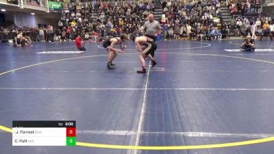 133 lbs R-32 - Jax Forrest, Bishop McCort vs Carter Putt, Indiana