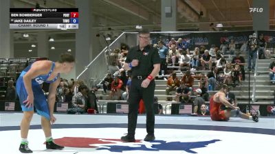 86 lbs Champ. Round 1 - Ben Bomberger, Poway RTC vs Jake Dailey, Tar Heel Wrestling Club