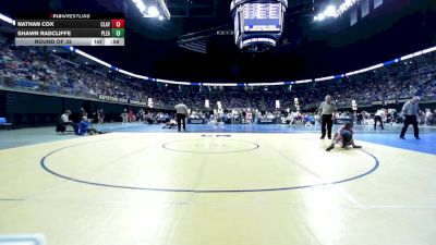 117 lbs Round Of 32 - Nathan Cox, Claysburg-Kimmel vs Shawn Radcliffe, Pleasant Valley