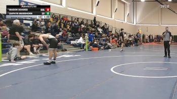 132 lbs Quarterfinal - Mason Soares, Bunnell vs Zaphyr Musshorn, Xavier