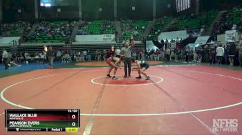 7A 120 lbs Champ. Round 1 - Pearson Evers, James Clemens HS vs Wallace Blue, Huntsville