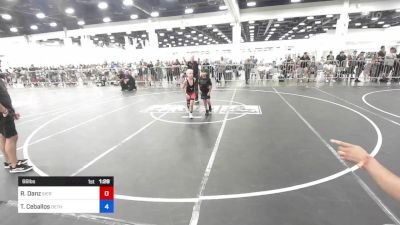 66 lbs 5th Place - Jesse Santiago, Daniel Cormier Wr Ac vs Ketch LaSalle, Havre WC