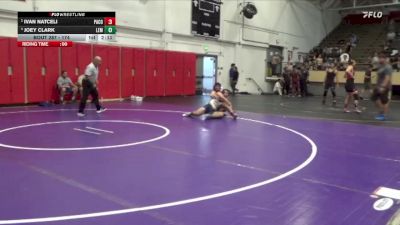 174 lbs Semifinal - Ivan Natceli, Palomar College vs Joey Clark, Lemoore College
