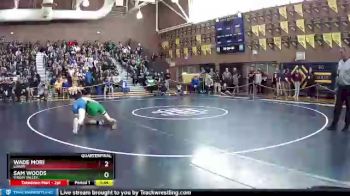 132 lbs Quarterfinal - Wade Mori, Lowry vs Sam Woods, Virgin Valley.