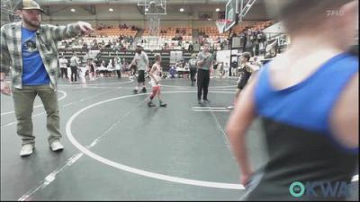61-64 lbs Semifinal - Beckham Wren, Moore Wrestling Academy vs Lynx Lehman, Lexington Wrestling Club