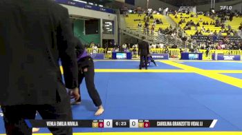 Carolina Granzotto Vidal Li vs Venla Emilia Nivala 2025 World Jiu-Jitsu IBJJF Championship