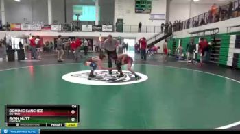 106 lbs Semifinal - Dominic Sanchez, Big Piney vs Ryan Nutt, Pinedale