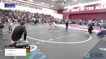 55 lbs Quarterfinal - Tom Trimble, Husky Wrestling Club vs Jett Houlden, Haysville Wrestling Club