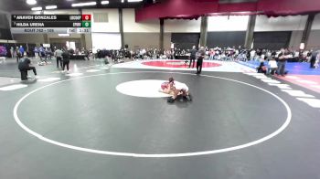 105 lbs Semifinal - Hilda Urena, El Paso Irvin vs Anaveh Gonzales, Lubbock Cooper