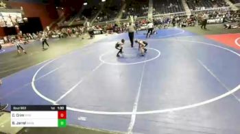 61 lbs Round Of 16 - Charles Crim, Pioneer Grappling vs Brody Jarrel, Granite WC