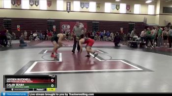 145 lbs Cons. Round 2 - Caleb Seaba, Clarion-Goldfield-Dows vs Jayden Bucknell, New Hampton/Turkey Valley