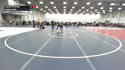 120 lbs Consi Of 16 #2 - Adrian Feliciano, NC vs Aiden Jalajel, OK