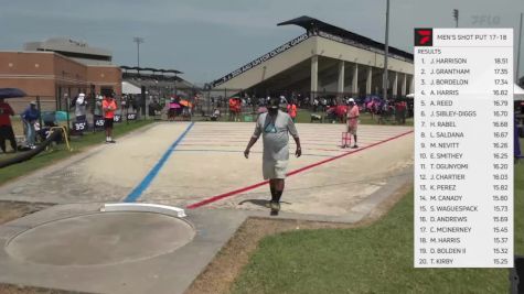 Replay: Shot Put 2 - 2025 AAU Junior Olympic Games | Jul 30 @ 8 AM