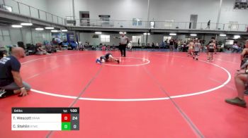 64 lbs Rr Rnd 3 - Troy Wescott, Brawler Elite Red vs Colton Stahlin, Shore Thing WC