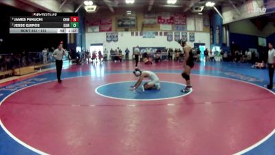 120 lbs Semifinal - Jesse Quiros, Eleanor Roosevelt vs James Fukuchi, Cerritos