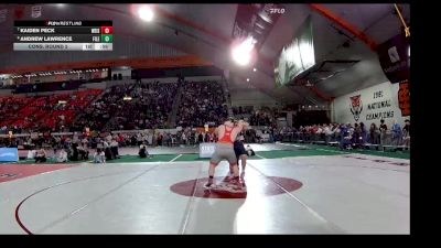 4A 285 lbs Cons. Round 2 - Kaiden Peck, Weiser vs Andrew Lawrence, Filer